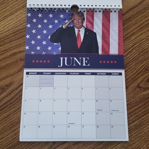 💥💥CLEARANCE!!💥💥Donald Trump "Making America Great Again" 2025 Wall Calendar - Picture 7 of 14